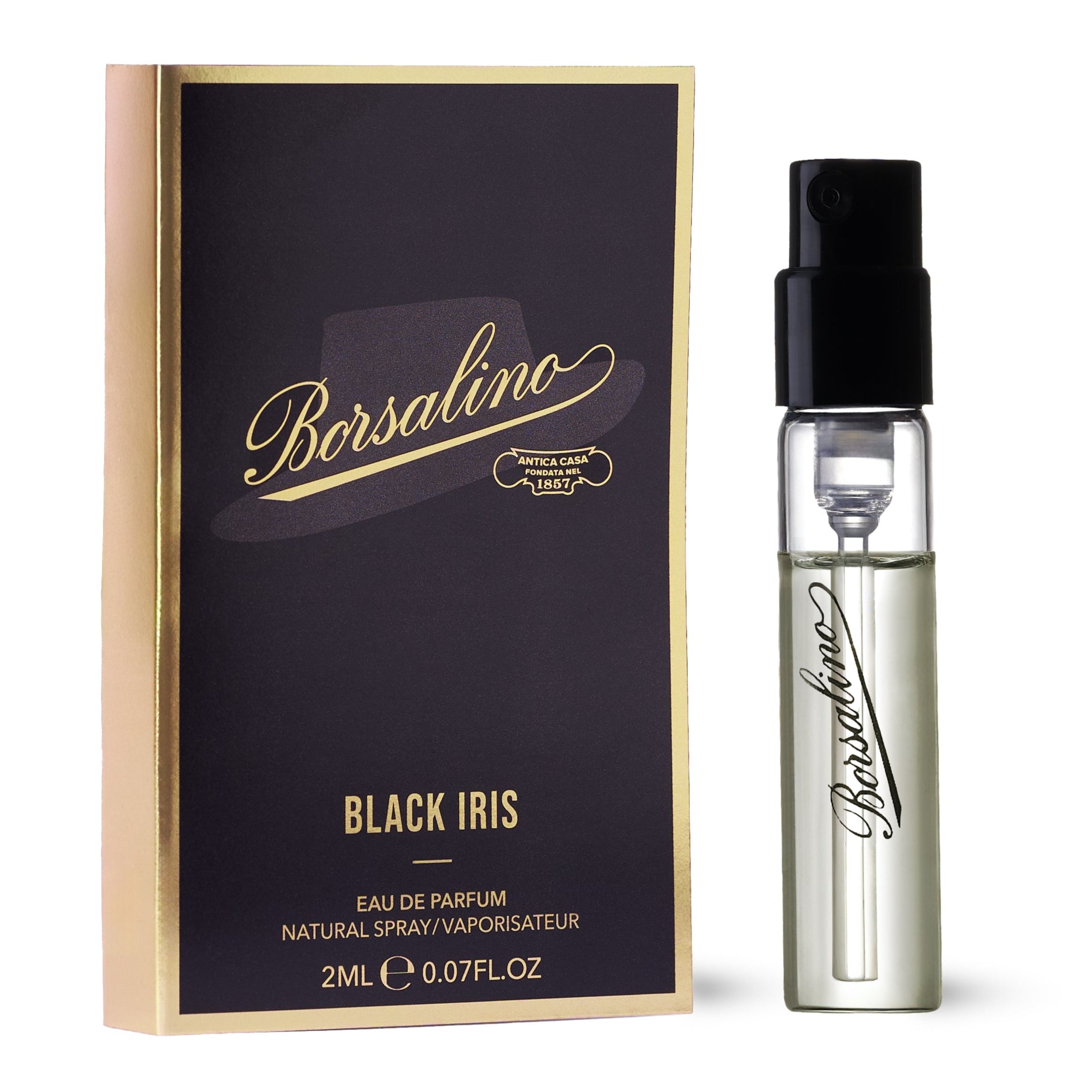 Black Iris Sample x 2